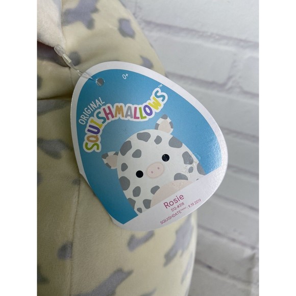 Kellytoy Squishmallow Rosie The Pig 12 in Soft Toy Plush Stuffed Animal NEW - Picture 2 of 8